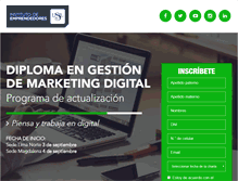 Tablet Screenshot of marketing-digital.pe